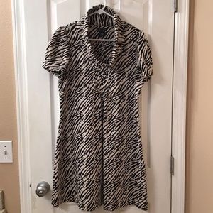 Super Cute Zebra Print Dress